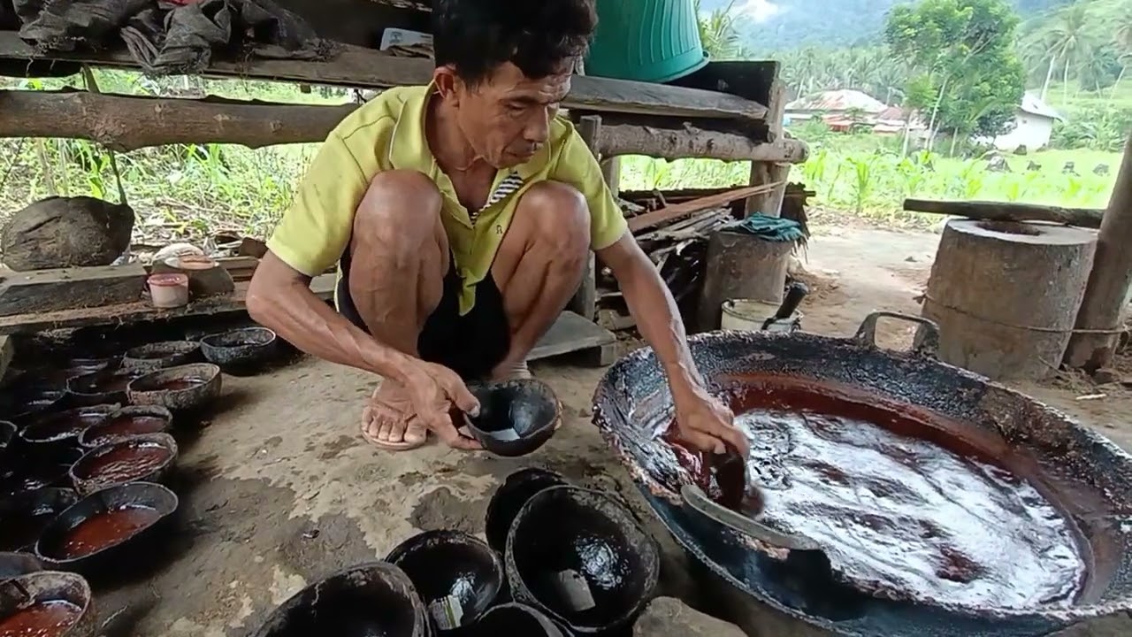 teknik pembuatan gula semut praktis